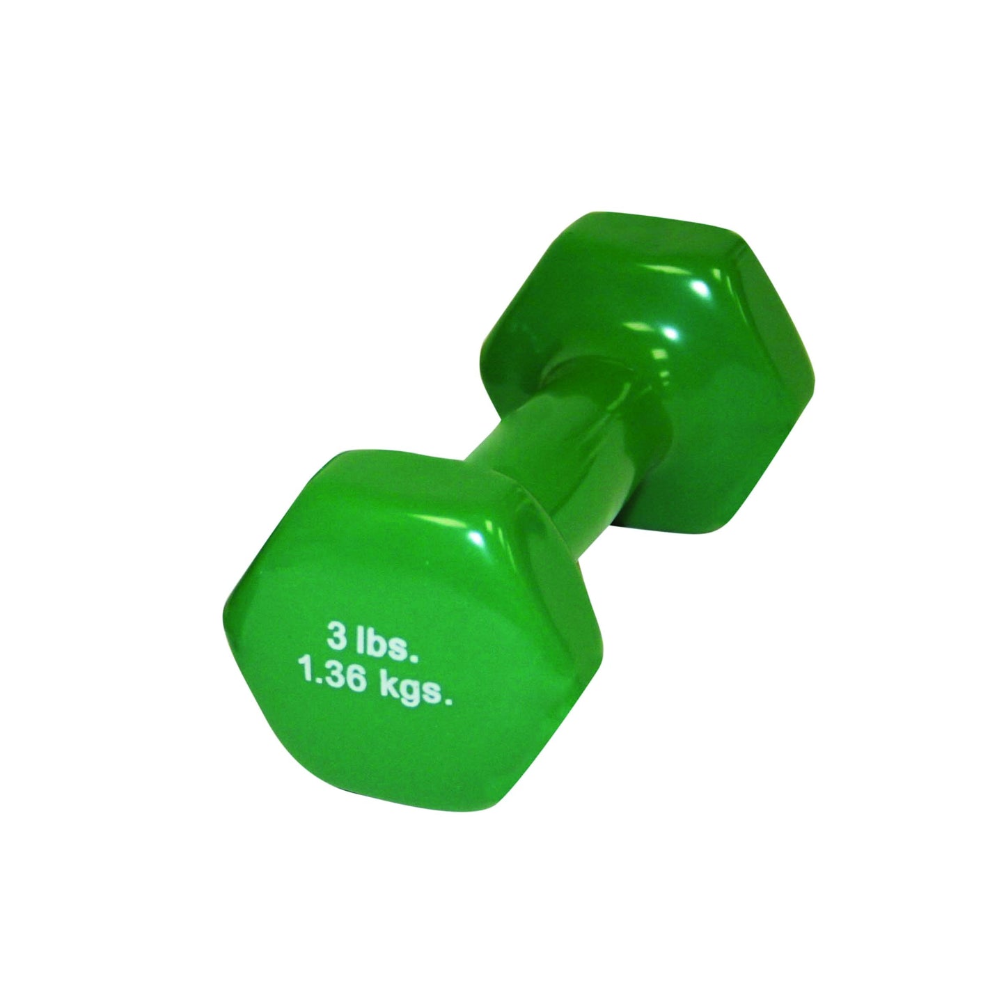 CanDo vinyl coated dumbbell - 1 each