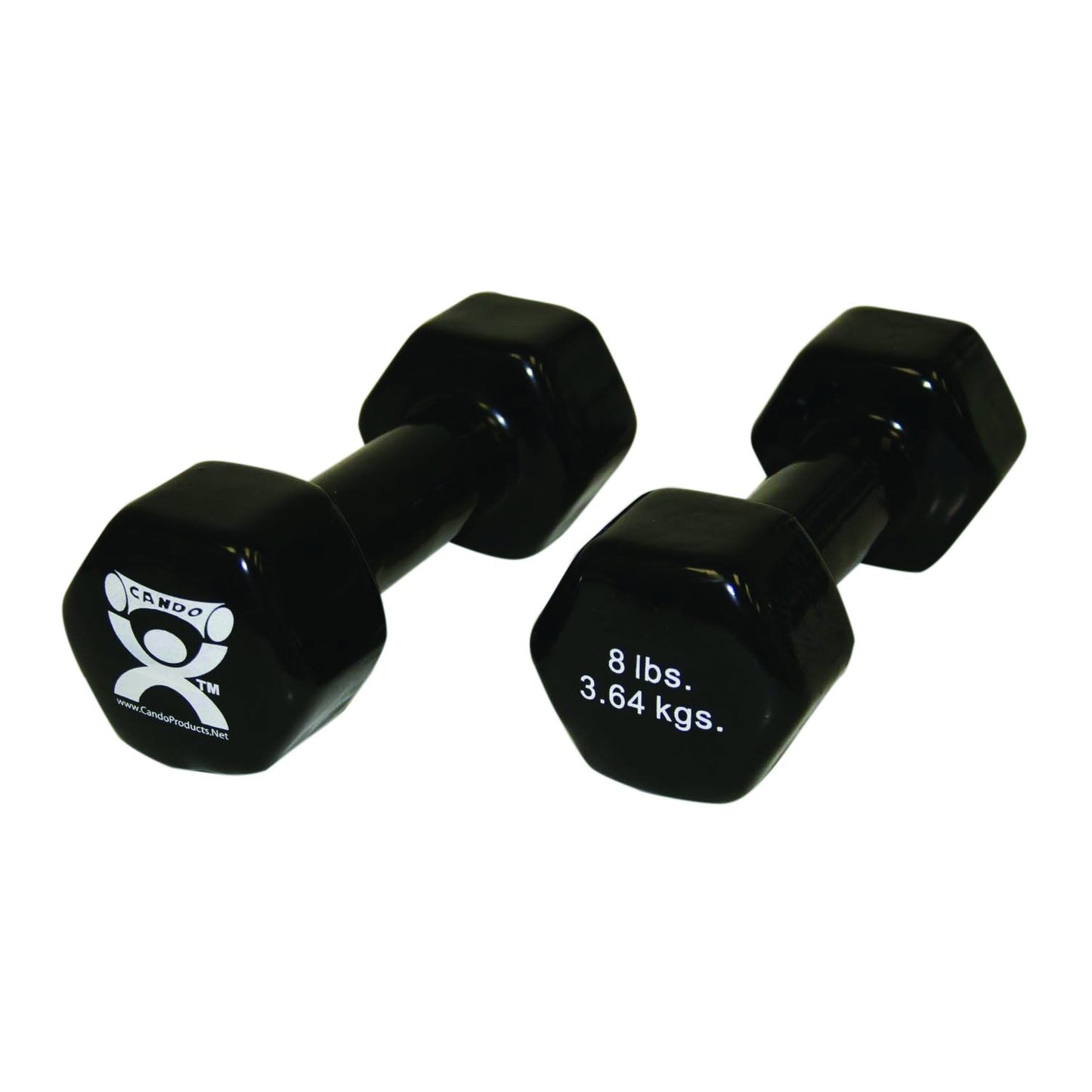 CanDo vinyl coated dumbbell - pair