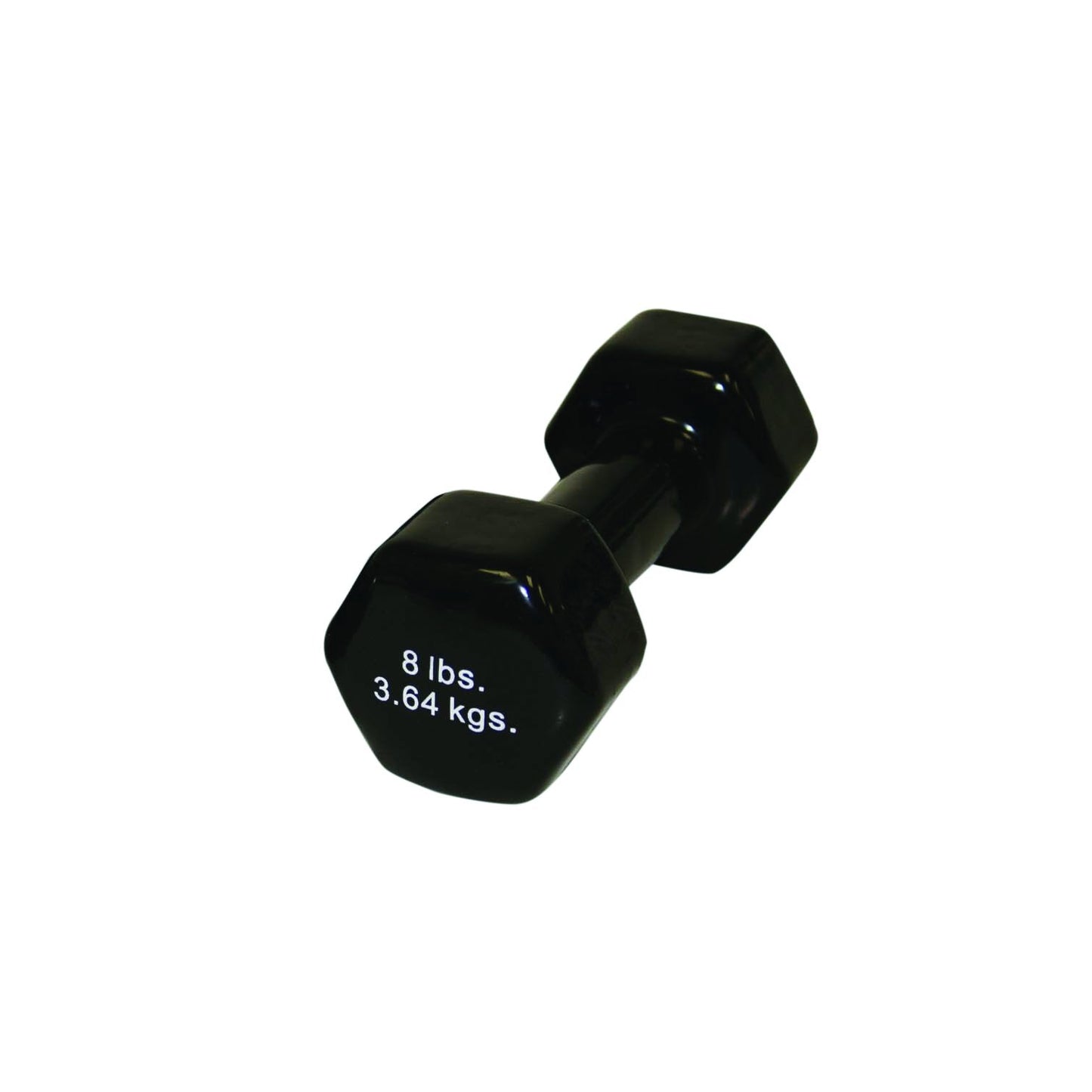 CanDo vinyl coated dumbbell - 1 each