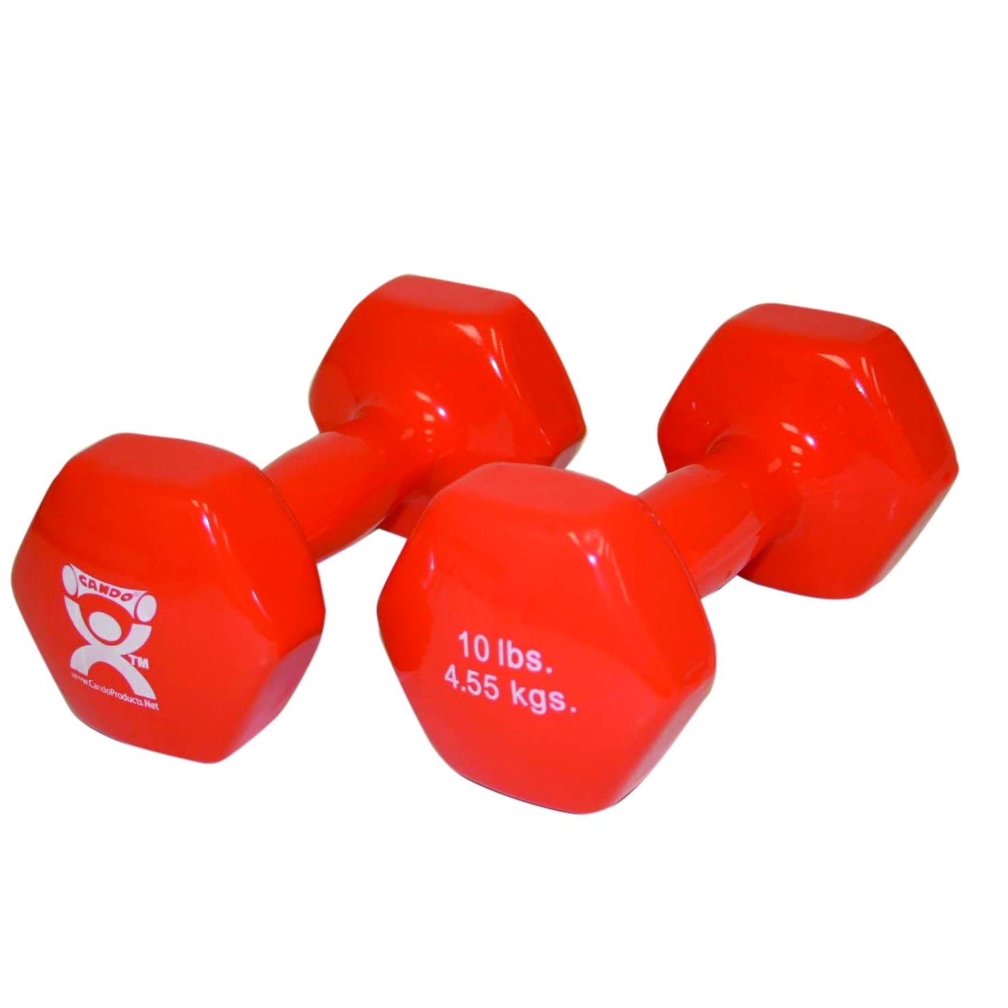 CanDo vinyl coated dumbbell - pair