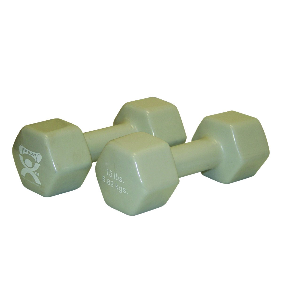 CanDo vinyl coated dumbbell - pair