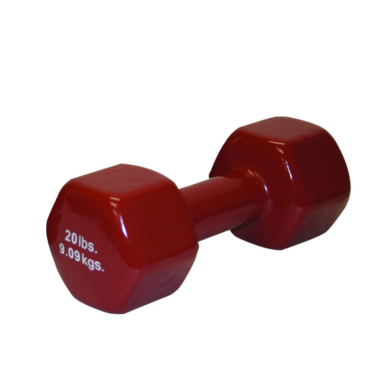 CanDo vinyl coated dumbbell - 1 each