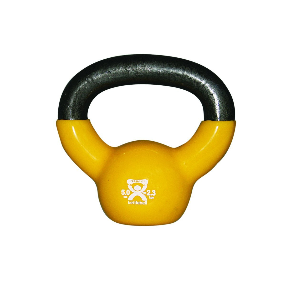 CanDo vinyl-coated kettlebell