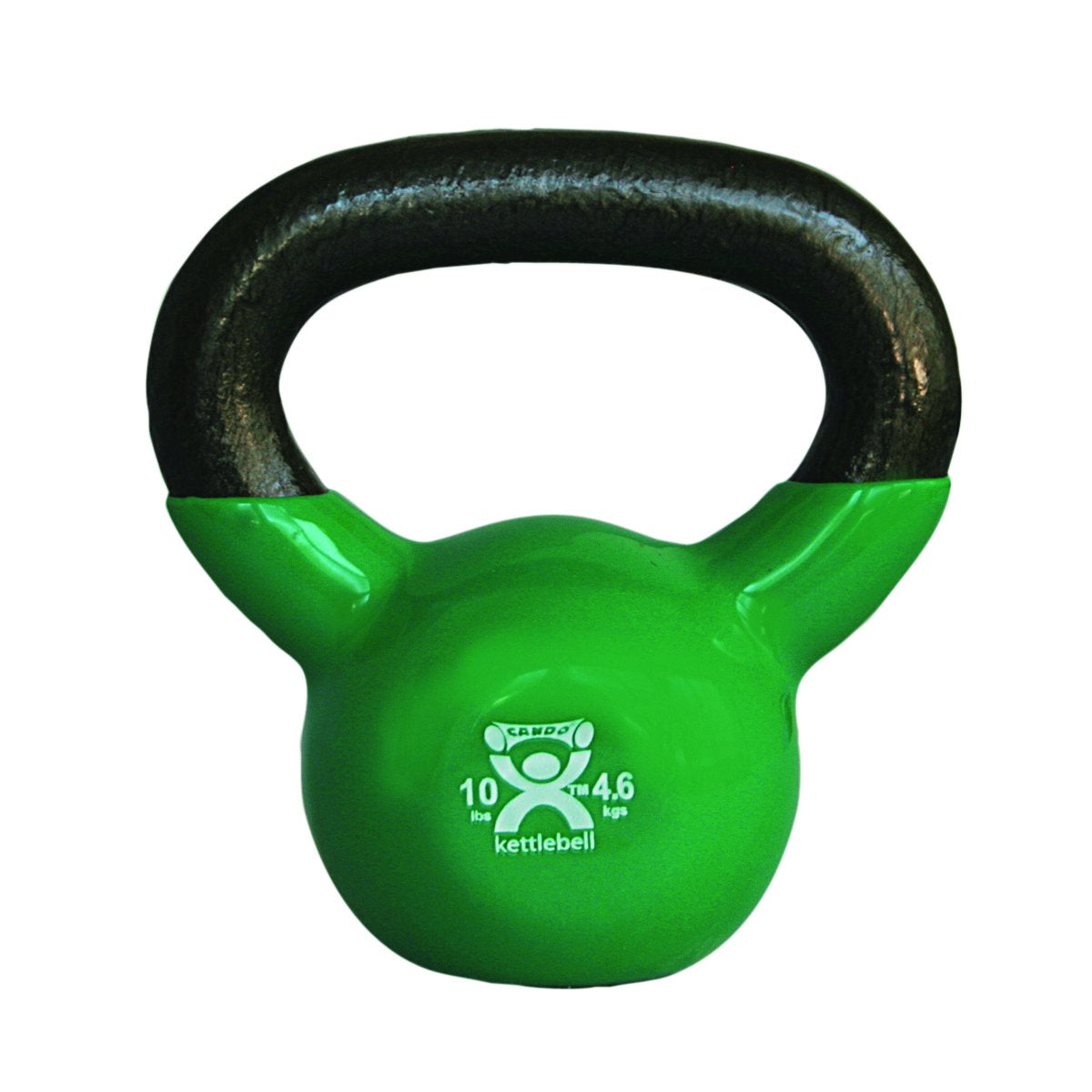 CanDo vinyl-coated kettlebell