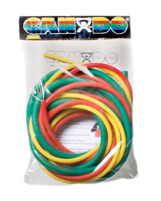 CanDo Low Powder Exercise Tubing Pep Pack