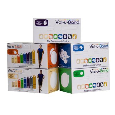 Val-u-Band Low Powder Exercise Band Rolls