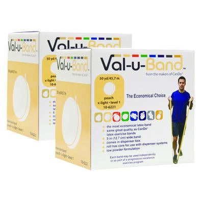 Val-u-Band Low Powder Exercise Band Rolls