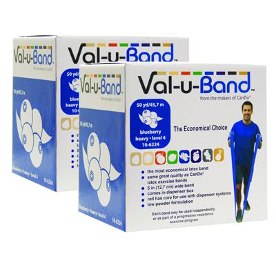 Val-u-Band Low Powder Exercise Band Rolls