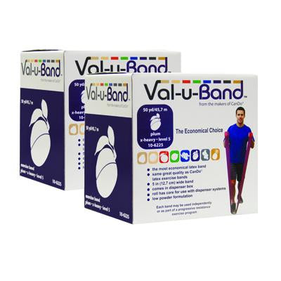 Val-u-Band Low Powder Exercise Band Rolls