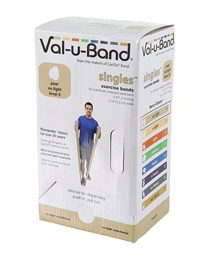 Val-u-Band Low Powder Exercise Band Rolls