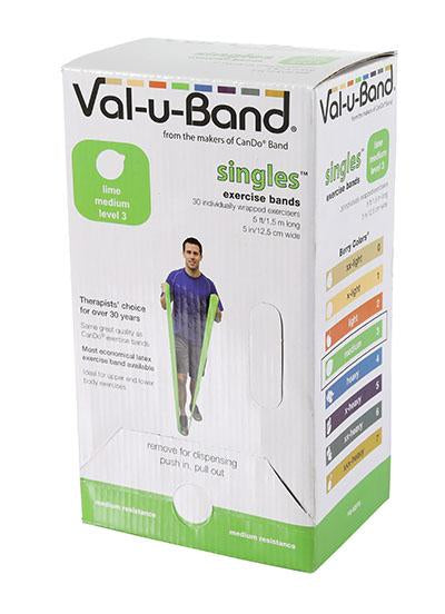 Val-u-Band Low Powder Exercise Band Rolls