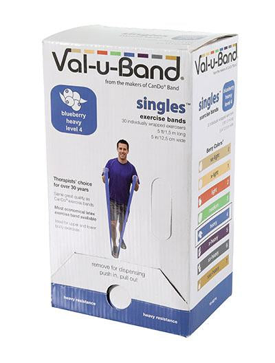 Val-u-Band Low Powder Exercise Band Rolls