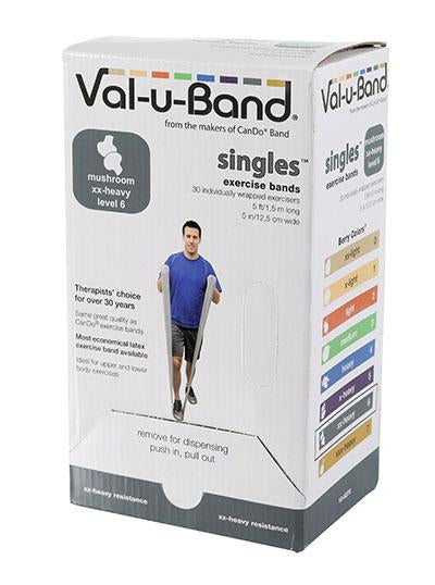 Val-u-Band Low Powder Exercise Band Rolls