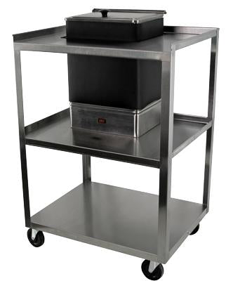 Utility cart for E-2 moist heat pack heater