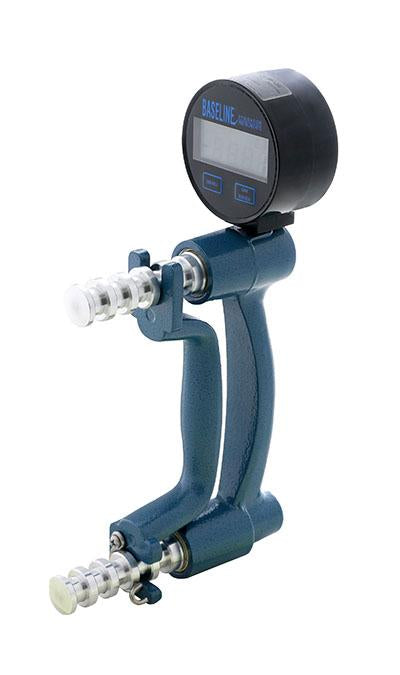 Baseline Hand Dynamometer - Digital LCD Gauge - ER 300 lb Capacity