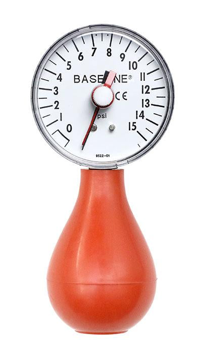 Baseline Dynamometer - Pneumatic Squeeze Bulb - 30 PSI Capacity, with reset