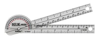 Baseline Plastic Goniometer - Pocket Style