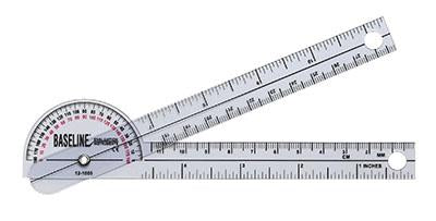 Baseline Plastic Goniometer - Pocket Style