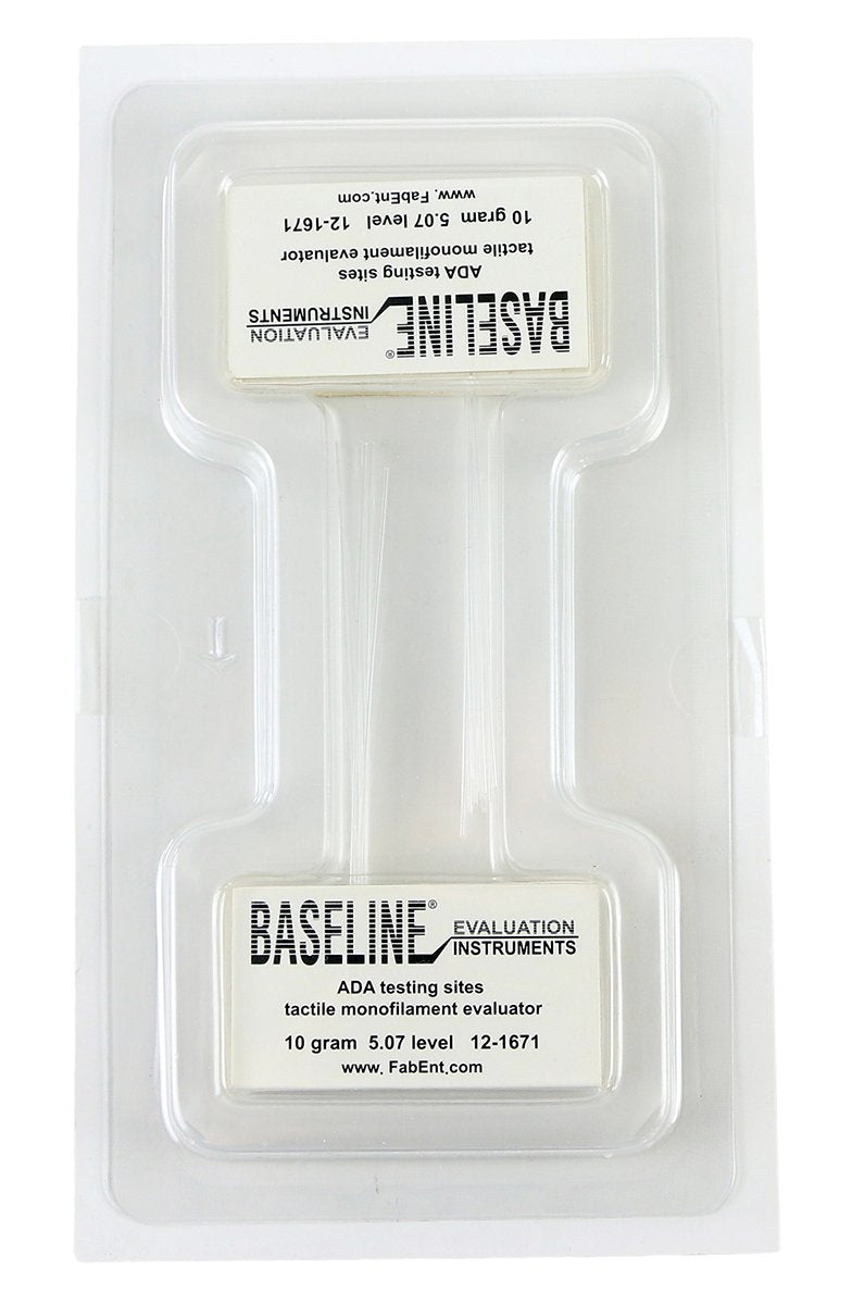 Baseline Tactile Monofilament - ADA Program - Disposable - 5.07 - 10 gram - 40-pack