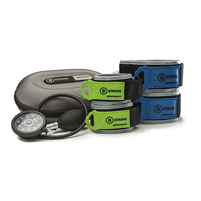B-STRONG, Individual Package, 4 Blood Flow Restriction Bands, Sizes 1 and 3 (2 Each)