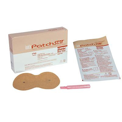 IontoPatch STAT, patch/Vial, 80mA-min, pack of 6