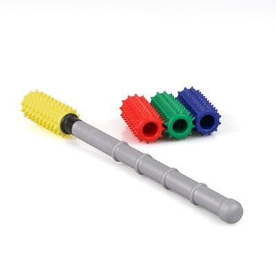 AFH massage roller w/4-pads (Y,R,G,B), small