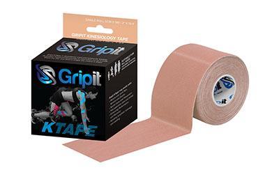 Gripit KTAPE, 5.5 yds, Single Roll in 2" and 4" width