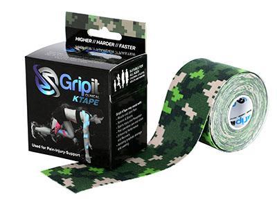 Gripit KTAPE, 5.5 yds, Single Roll in 2" and 4" width