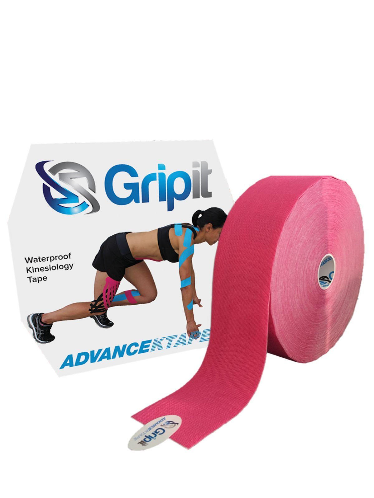 Gripit Advance KTAPE, 2" x 34 yds, Bulk Roll