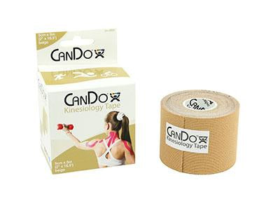 CanDo Kinesiology Tape, 2" x 16.5 ft, 1 Roll