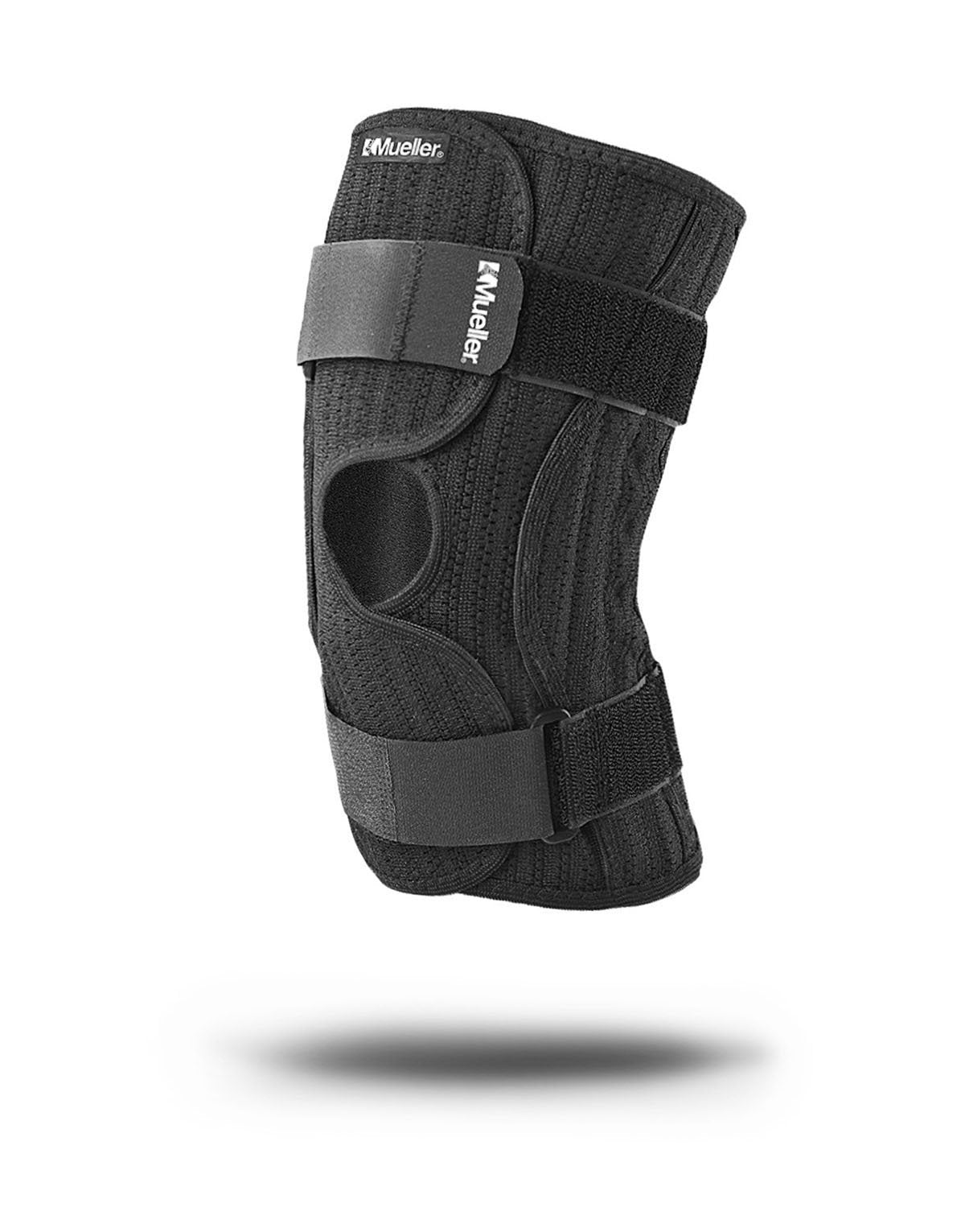 Mueller® Elastic Knee Brace, Black, Small/Medium