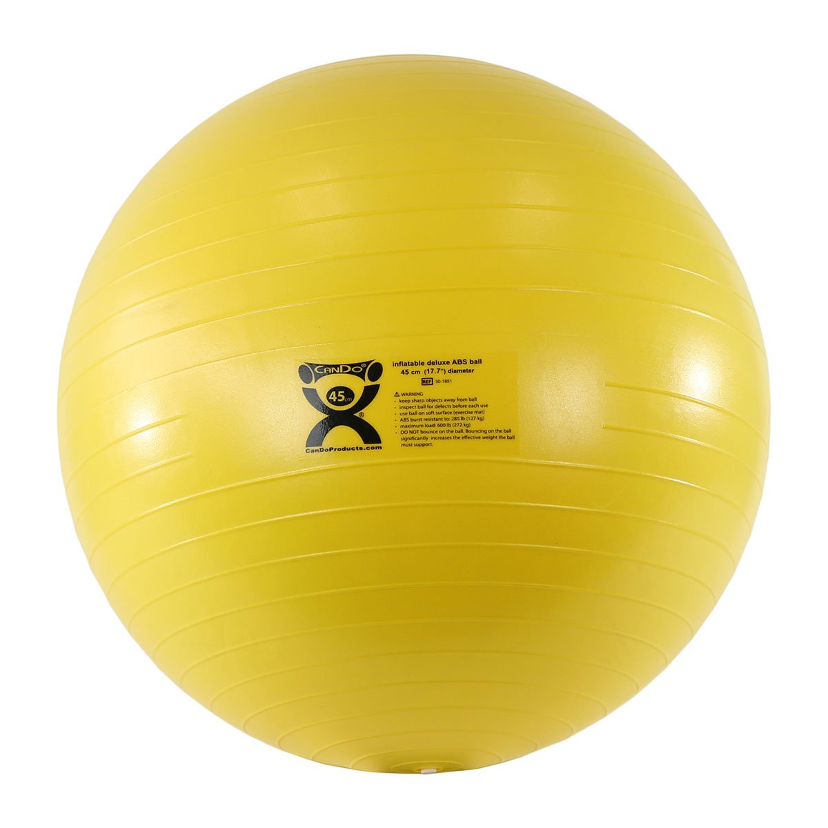 CanDo Inflatable Exercise Ball - ABS Extra Thick