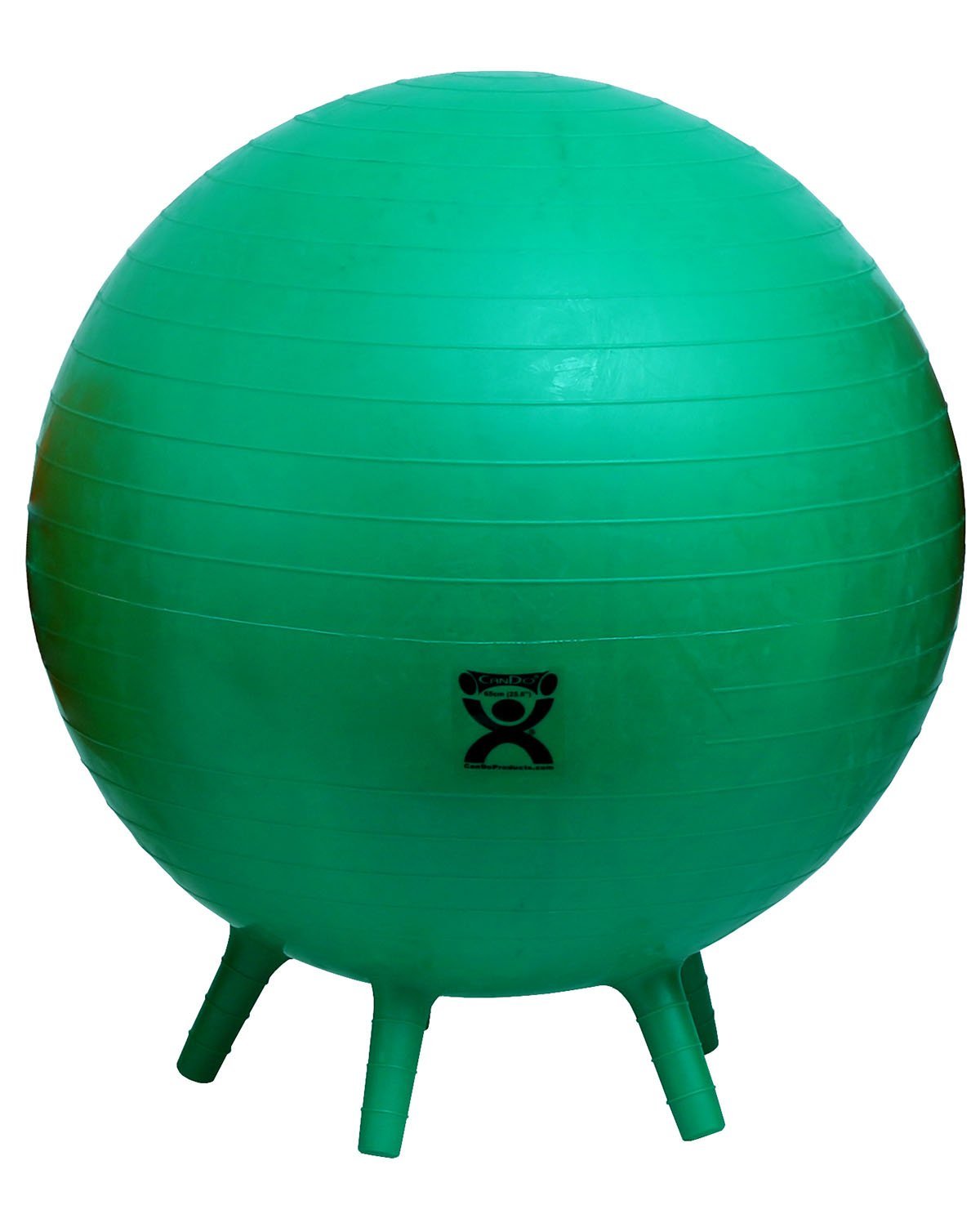 CanDo® Inflatable Exercise Ball - with Stability Feet