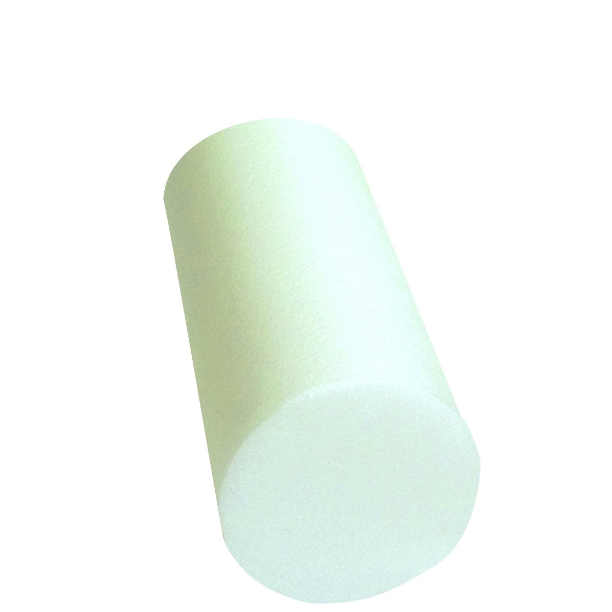 CanDo Foam Roller - White PE Foam