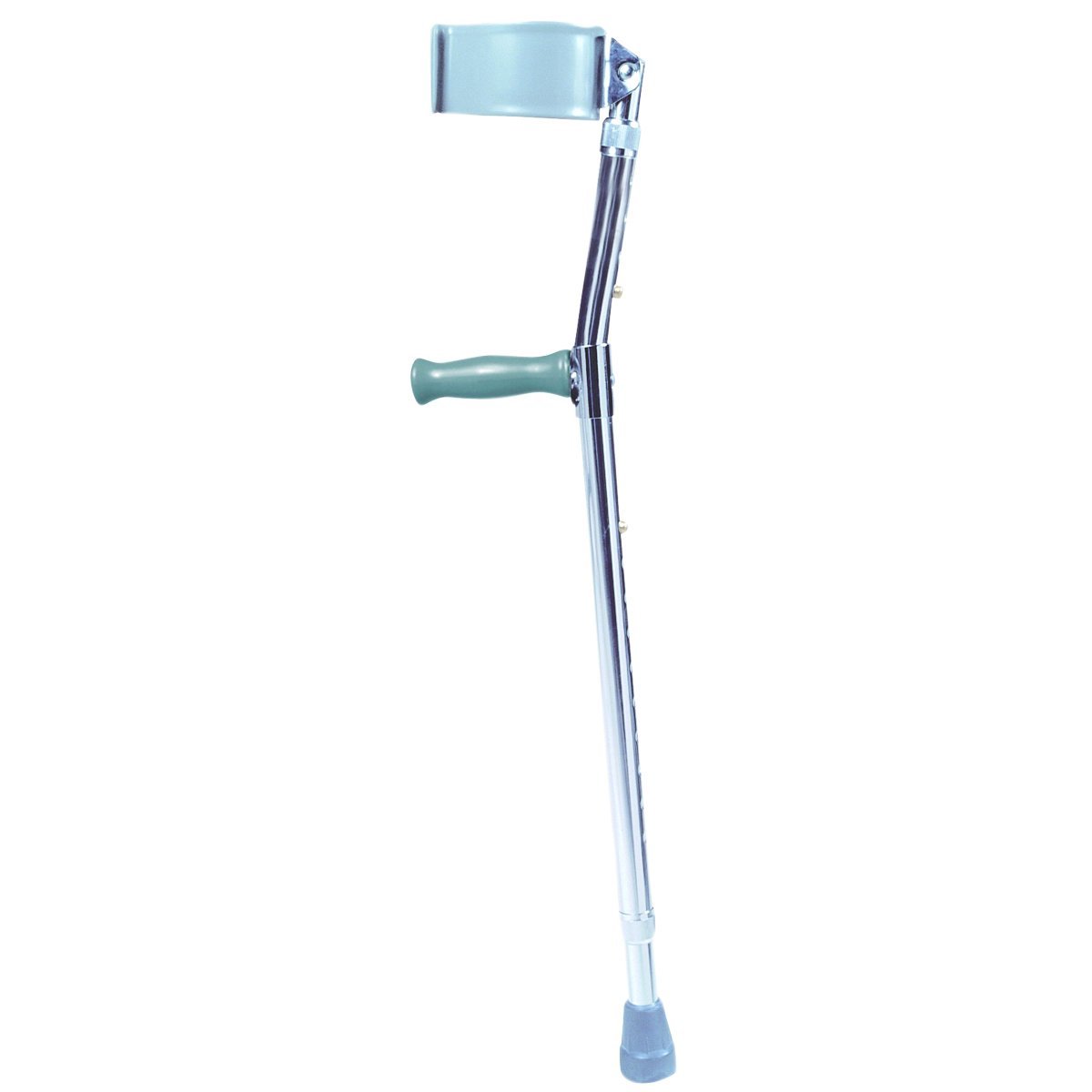 Forearm adjustable aluminum crutch, 1 pair